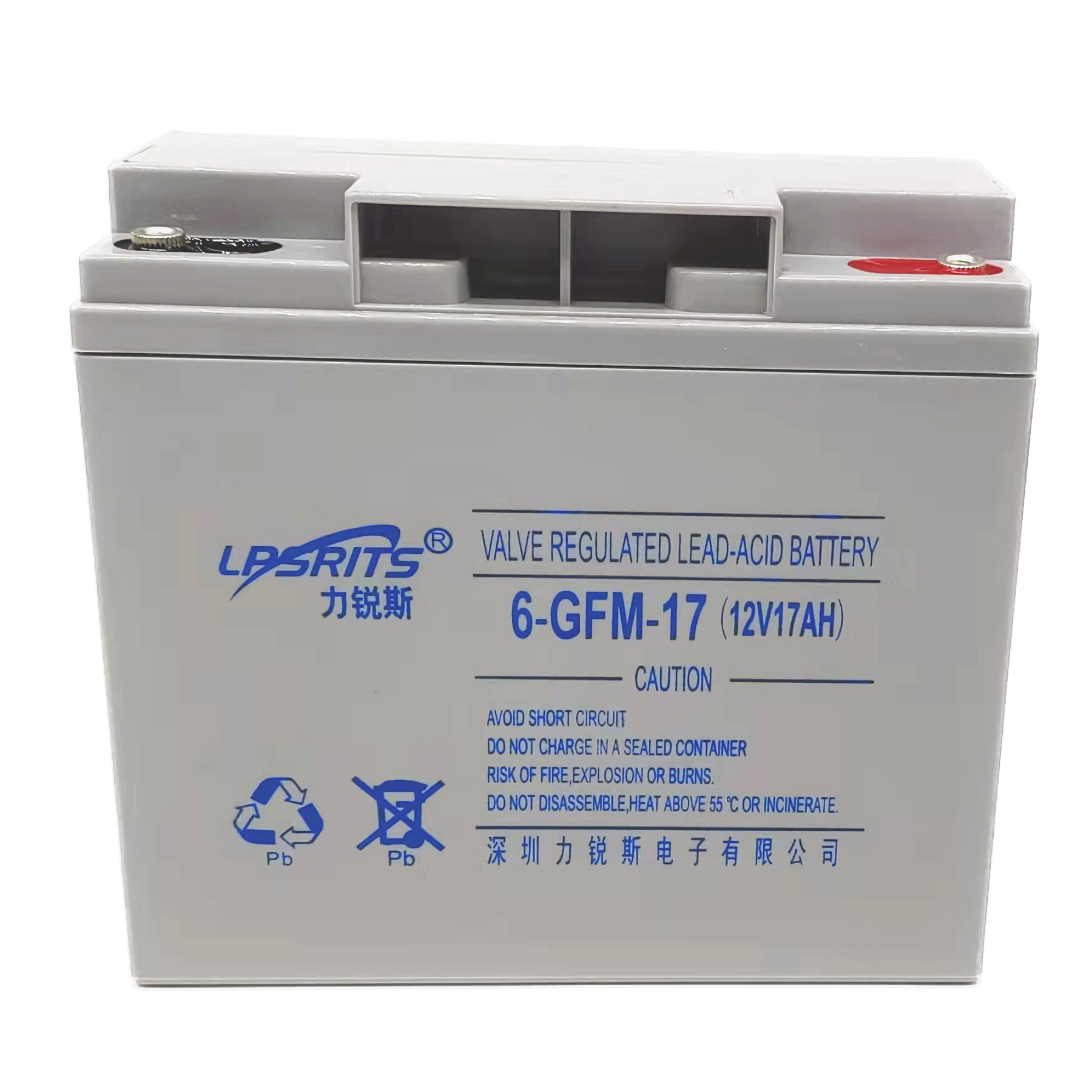 6-GFM-17Ah 12V17Ah 阀控式铅酸蓄电池